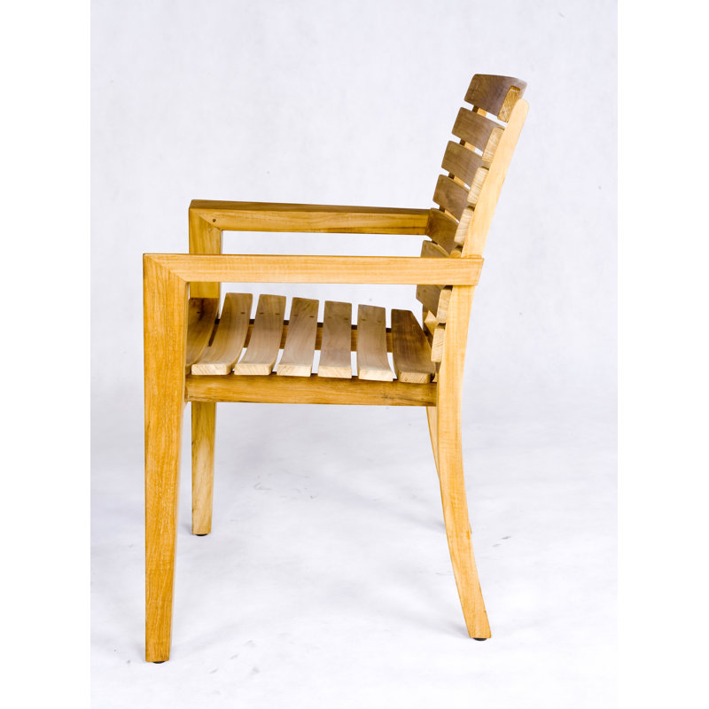 Teak Solid Wood Arm Chair