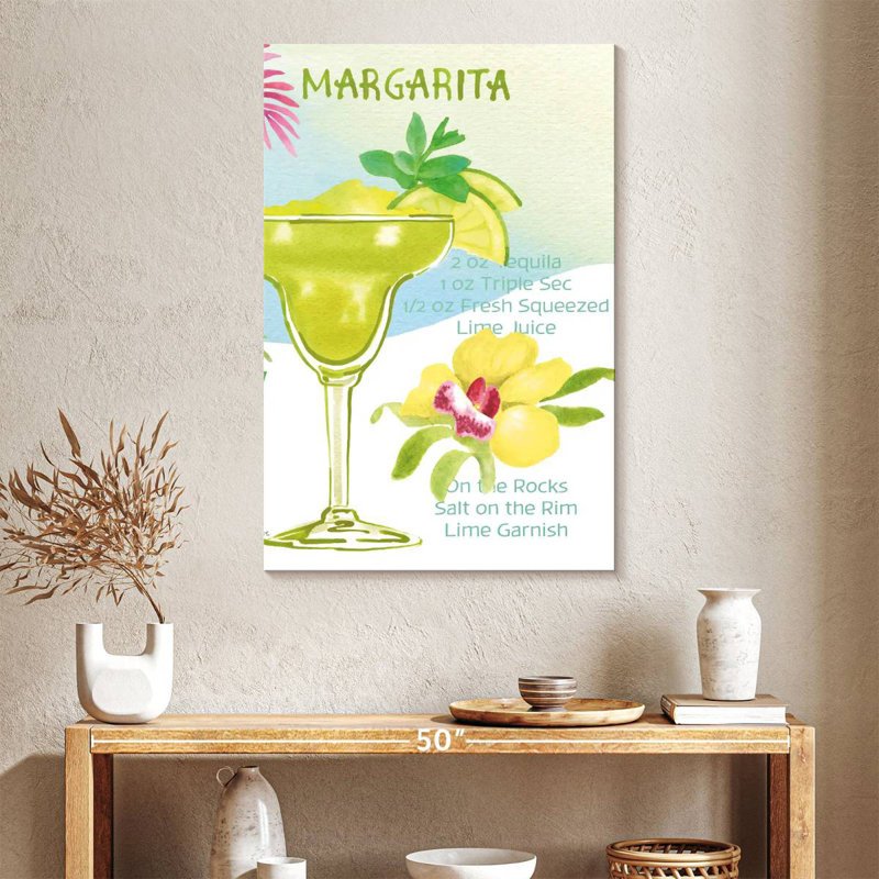 Yarlin Tropical Getaway III, 24" H x 16" W
