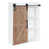 White/Rustic Brown selected