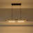 Dimmable Led Kitchen Island Pendant Square / Rectangle Chandelier