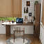 Bureau en bois massif noyer courbé-108687335-108687336