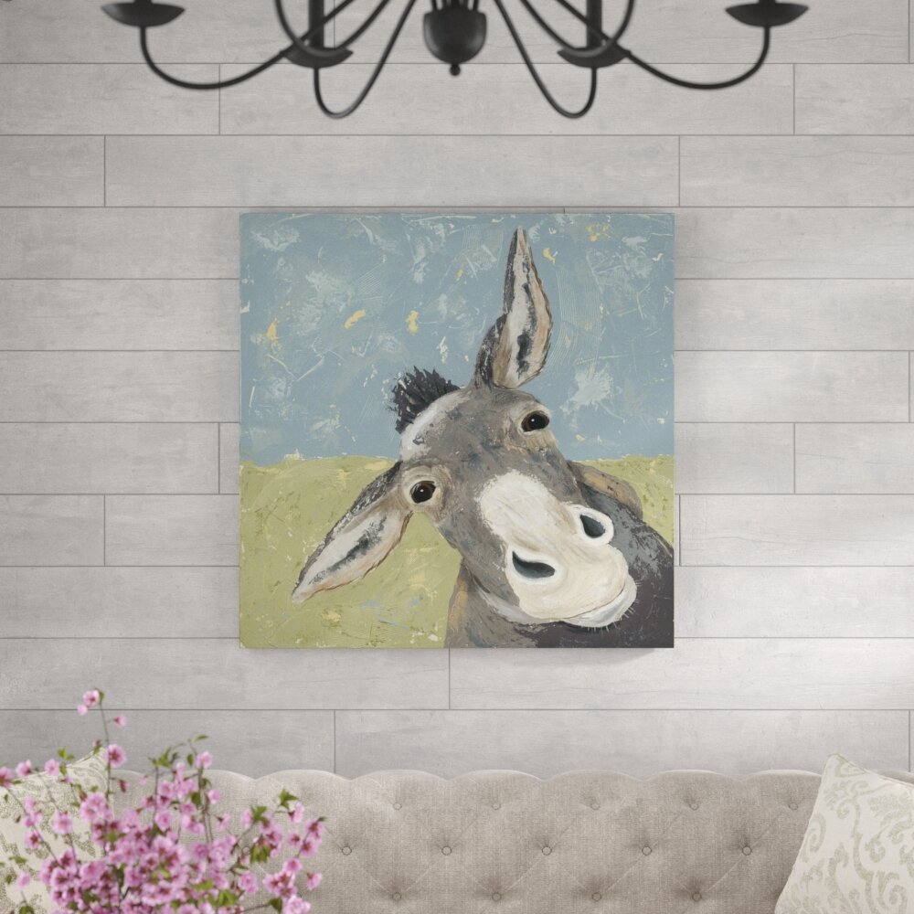 Wandbild Farm Life-Mule von Jade Reynolds