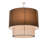 Coratello 9 - Light Dimmable Drum Chandelier