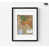 Black Single Picture Framed with Mat