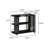 Mobile sideboard storage rack