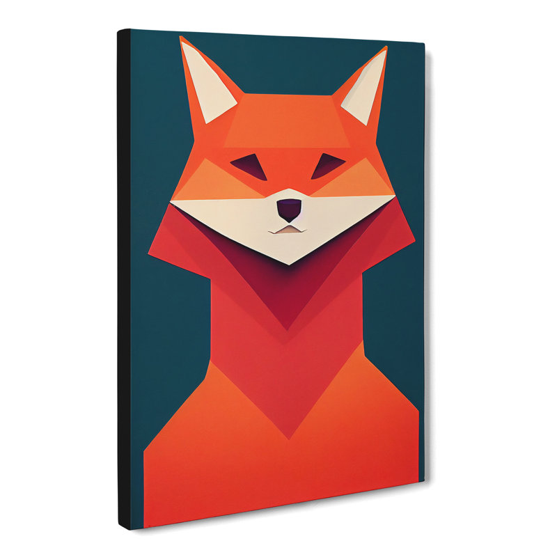 Mr Fox Abstract Vol.2 - Wall Art, 60cm H x 40cm W x 3cm D, Canvas