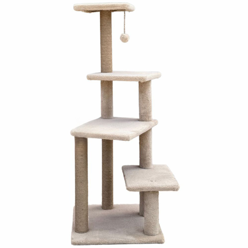 Grattoir pour chat, Beige