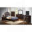 Charming Transitional Twin Bed In Cappuccino