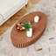 Table basse ovale