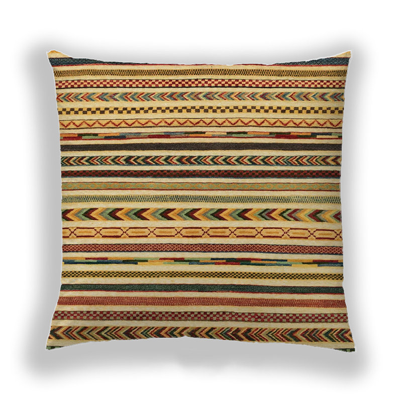 Coussin Abstract 2318, Microsuède