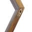Cray Hexagon Oak Solid Wood Accent Shelf