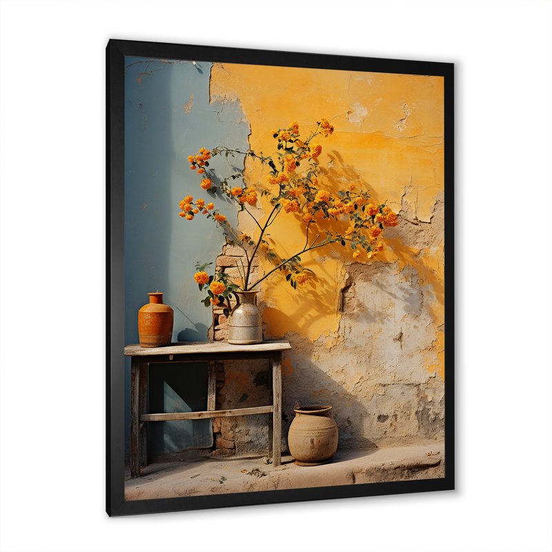 Minimalisme de la simplicité sur toile, Cadre simple noir, H 20 po x l 12 po x P 1 po