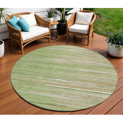 Tapis rond 8 po