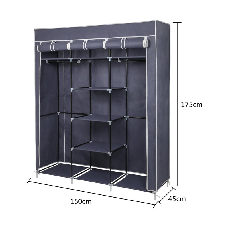 Blackford 150cm Portable Wardrobe