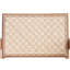 Chaise d'appoint en rotin et finition naturelle