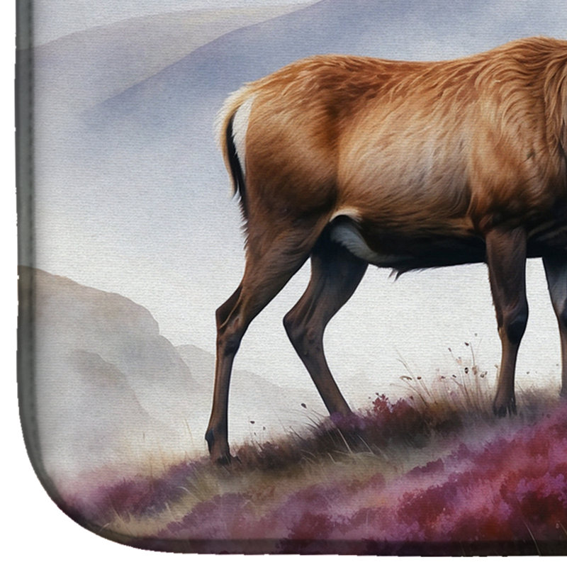 Tapis de séchage Highland Red Deer