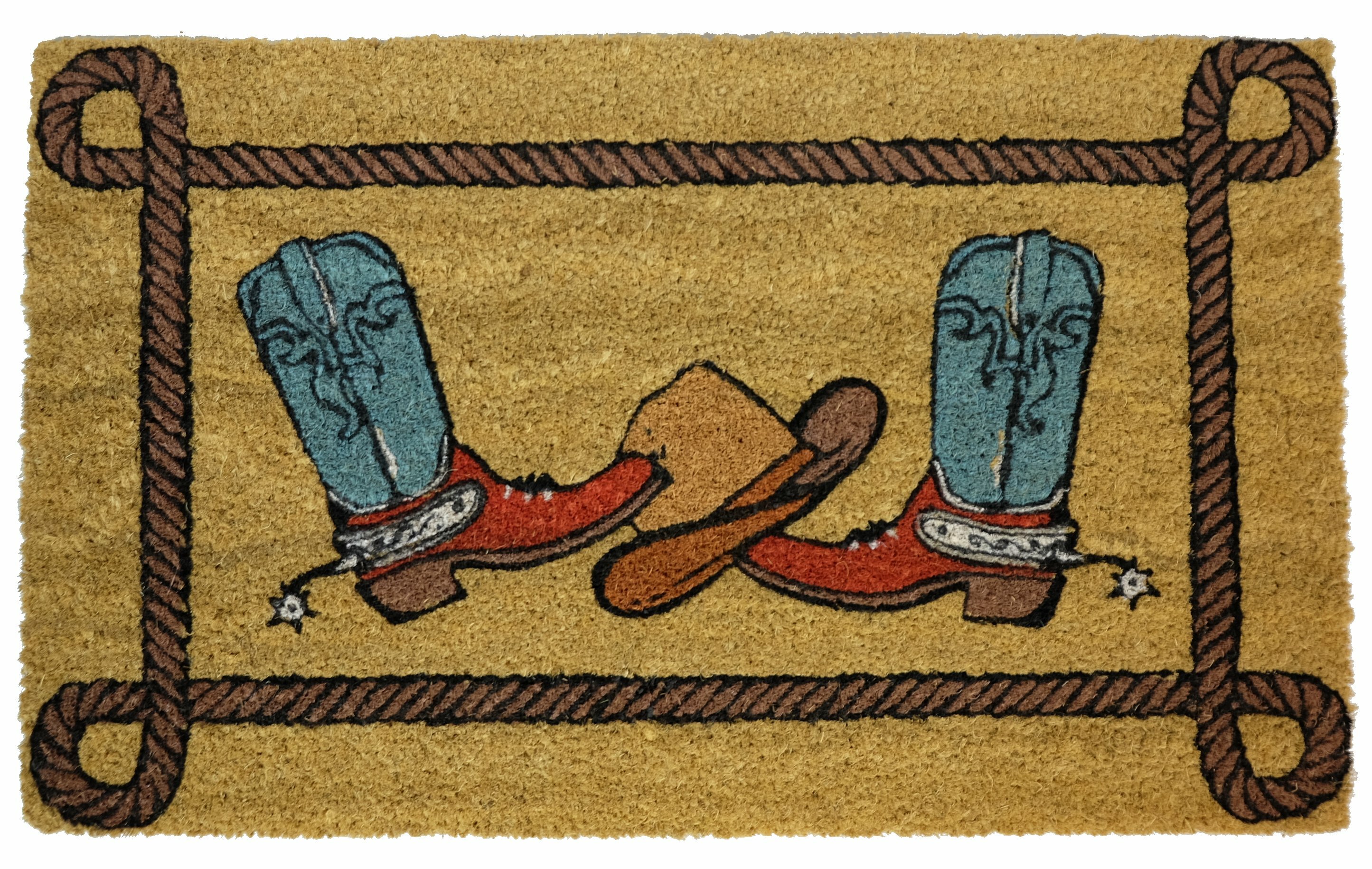 Cowboy Boot Rug