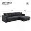 [New] 100.4*64.6" Modern Sectional Sofa-942525658