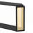 Console Table With Bottom Shelf And Rattan Side-2123520951