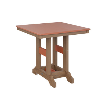 Garden Classic Outdoor Square Bar Table