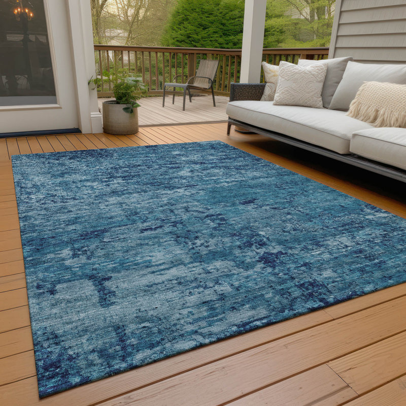 Tapis intérieur / extérieur lavable à la machine Xhevrie ACN1723, Rectangle 2 pi 6 po x 3 pi 10 po