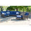 Bella Wicker Outdoor Sectional Corner Chair-1612598173-1612598172