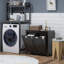 Armoire pour panier à linge, armoire de rangement pour salle de bain