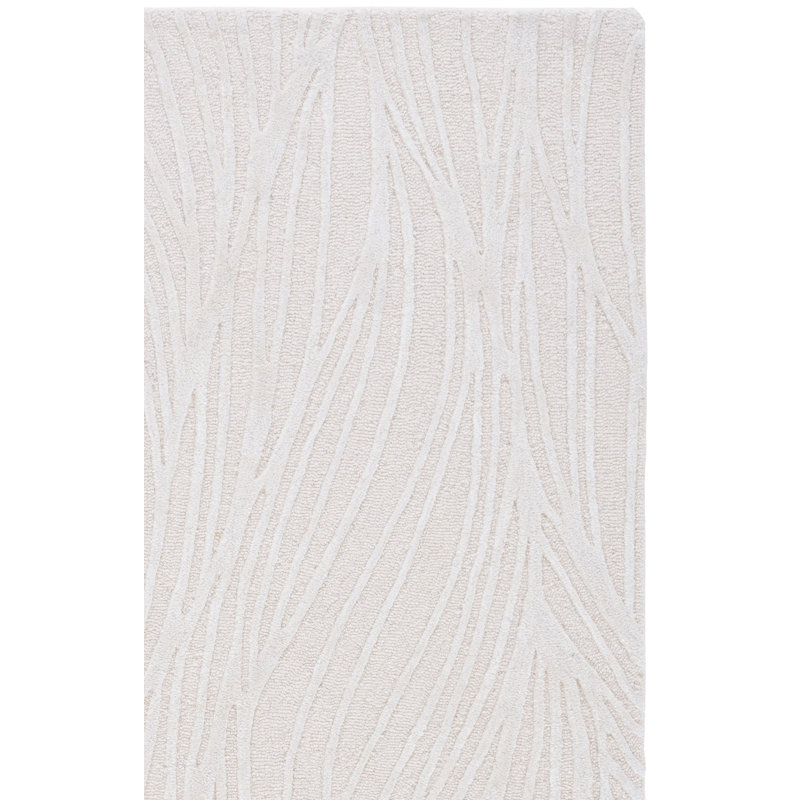 Laine touffetée à la main Glamour Viscose Tapis d'intérieur en coton, Rectangle 6 pi x 9 pi