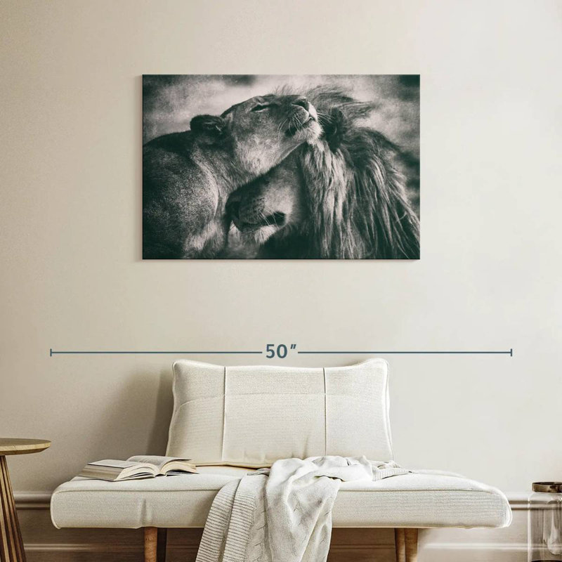 Amour monochrome, H 24 po x l 36 po