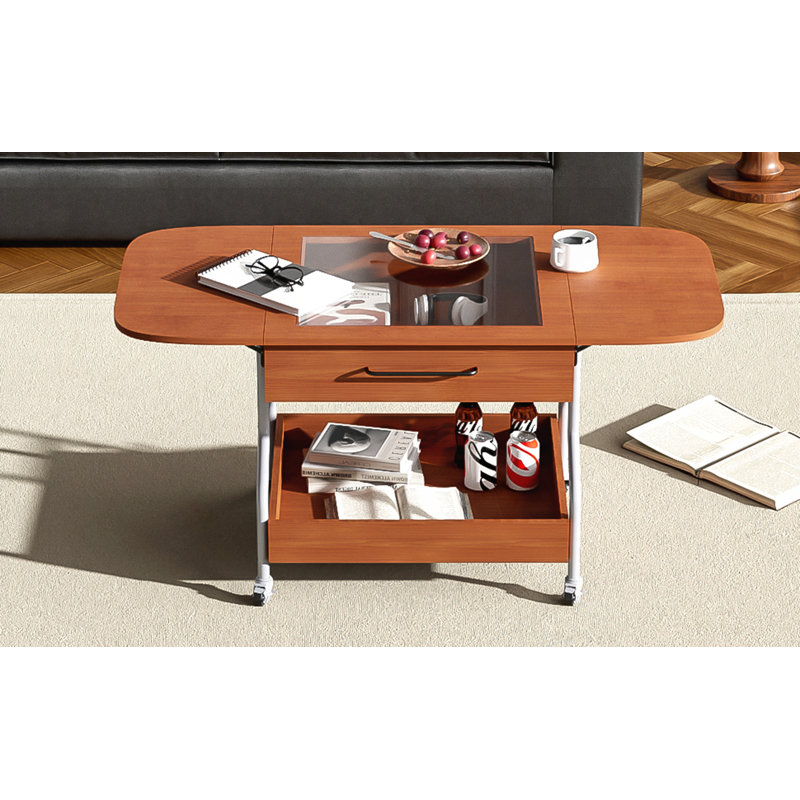 Table basse moderne avec roulettes Modern