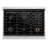 ZLINE Autograph Edition Paramount Dual Fuel Range with Gas Cooktop and Electric Convection Oven-124966729-124966742-124966720