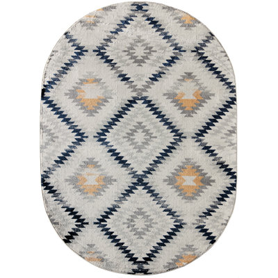 Bodrum Tribal Kilim Gold Area Rug