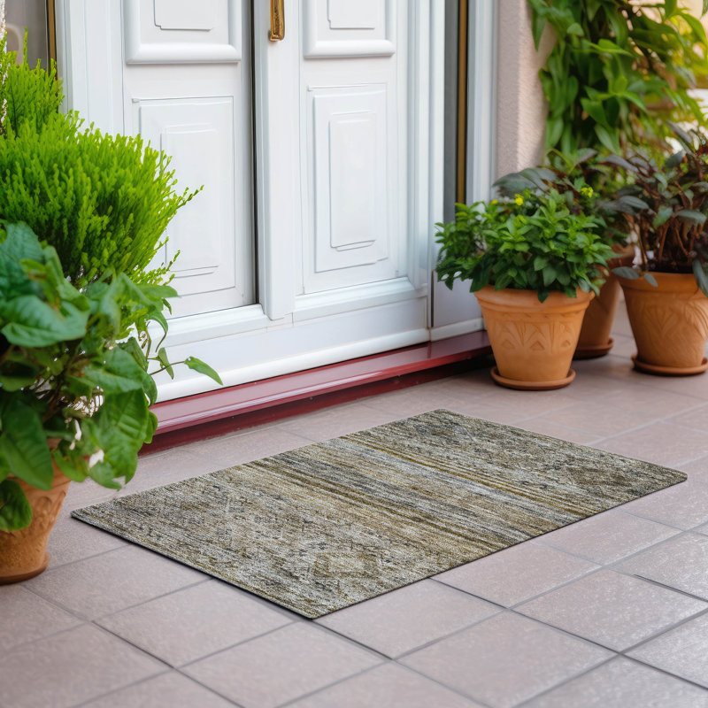 Tapis intérieur / extérieur lavable à la machine Chantille ACN1219, Rectangle 1 pi 8 po x 2 pi 6 po