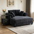 2 Piece Living Room Sets Sofa Bed & Drawer End Table