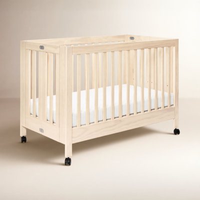 Maki Pine 2-in-1 Convertible Foldable Crib