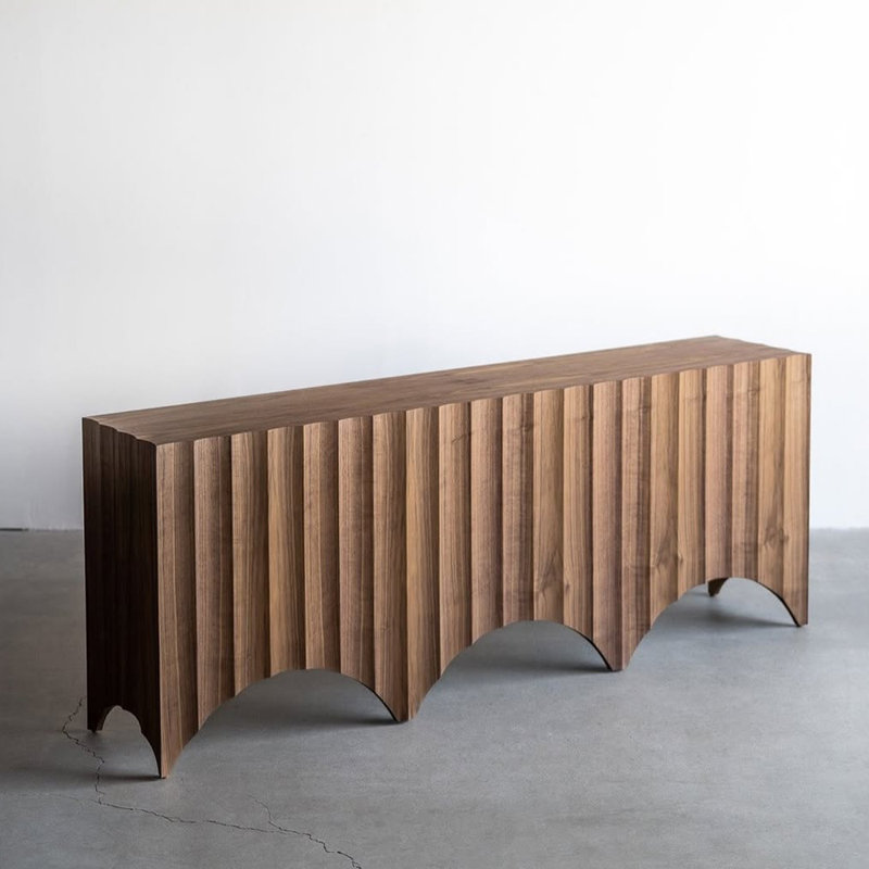 Console Wabi-sabi, Brun