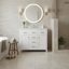 Meuble-lavabo de salle de bain avec tiroirs à fermeture en douceur