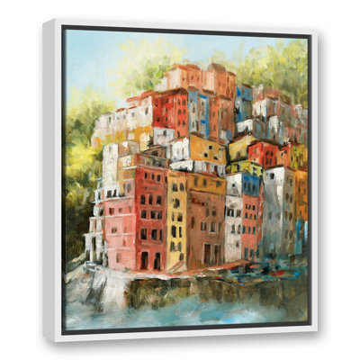 " Mediterranean Coast " Painting Print