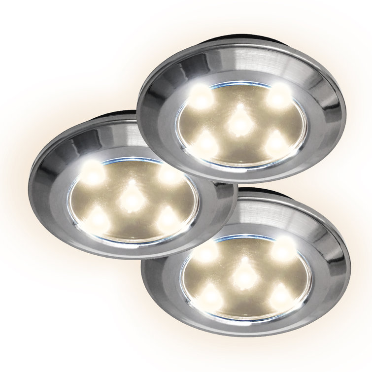 Bell and Howell 3-Light LED 3.54 Under Cabinet  Puck Light