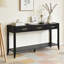 Console 60 po avec 3 tiroirs, table d'entrée en bois avec tablette de rangement-379461990