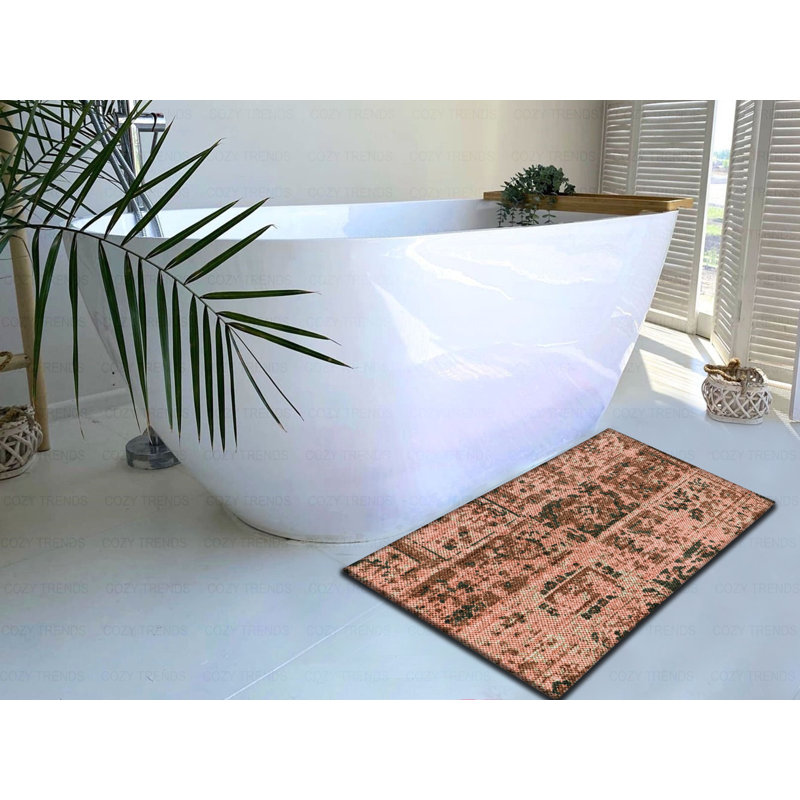 Kilie Geometric Anti-Fatigue Non-Skid Kitchen Mat