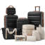 Hardshell ABS Luggage Set - Lightweight & Durable Suitcases With Dual Spinner Wheels