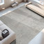 Hand Knotted Wool Southwestern Area Rug in Beige/Sand/Gray-2126429269