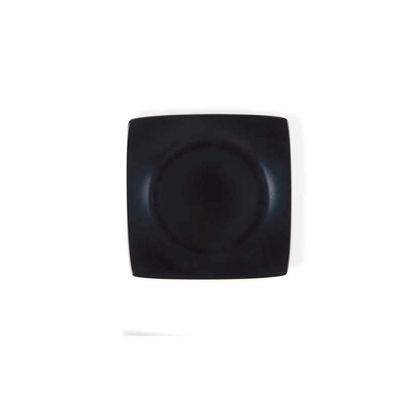 Excelsa Eclipse Set Of 6 Dessert Plates, Black
