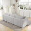 Comfortable 3-Person Modular Sofa With Practical Storage And Stylish Design