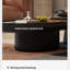 Table basse italienne de style créatif