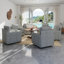 Fauteuil demi-tonneau pivotant à coussins amovibles Hylee-1885804330-1900687023