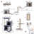 Denicia 7Pcs Cat Tree Shelf, Condo
