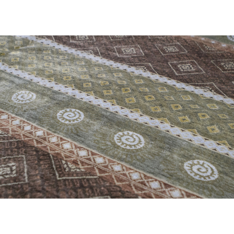 Wool Geometric Area Rug