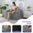  35" Bean Bag Chair Upholstered Floor Sofa-615341108